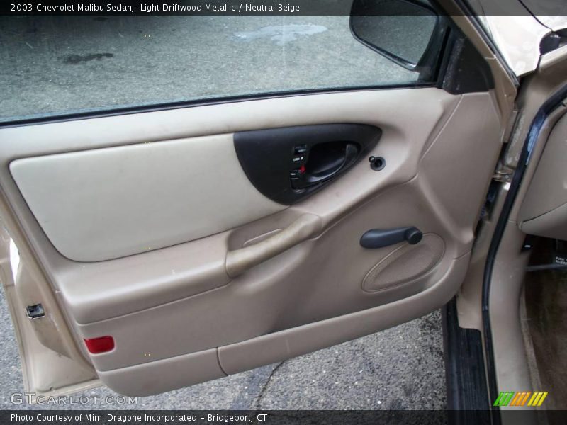 Light Driftwood Metallic / Neutral Beige 2003 Chevrolet Malibu Sedan