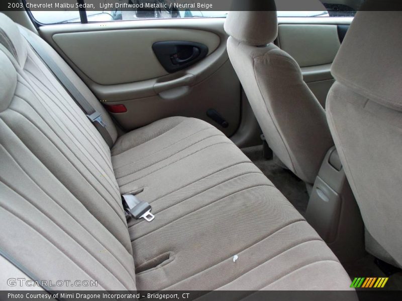 Light Driftwood Metallic / Neutral Beige 2003 Chevrolet Malibu Sedan