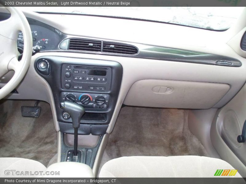 Light Driftwood Metallic / Neutral Beige 2003 Chevrolet Malibu Sedan