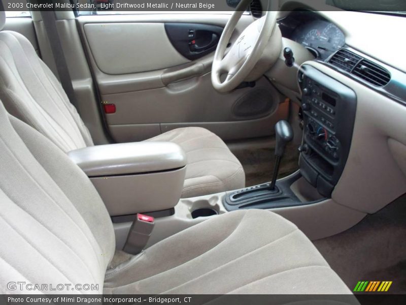 Light Driftwood Metallic / Neutral Beige 2003 Chevrolet Malibu Sedan