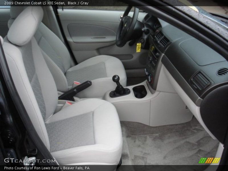 Black / Gray 2009 Chevrolet Cobalt LS XFE Sedan