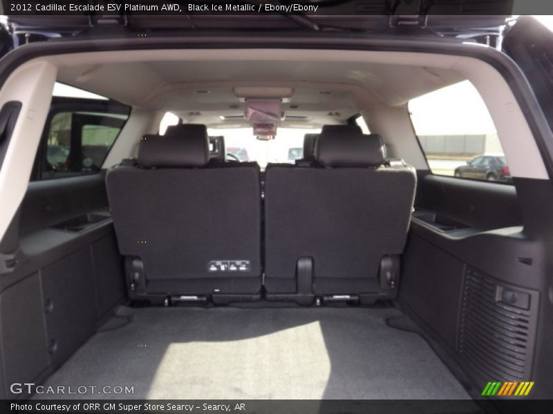  2012 Escalade ESV Platinum AWD Trunk