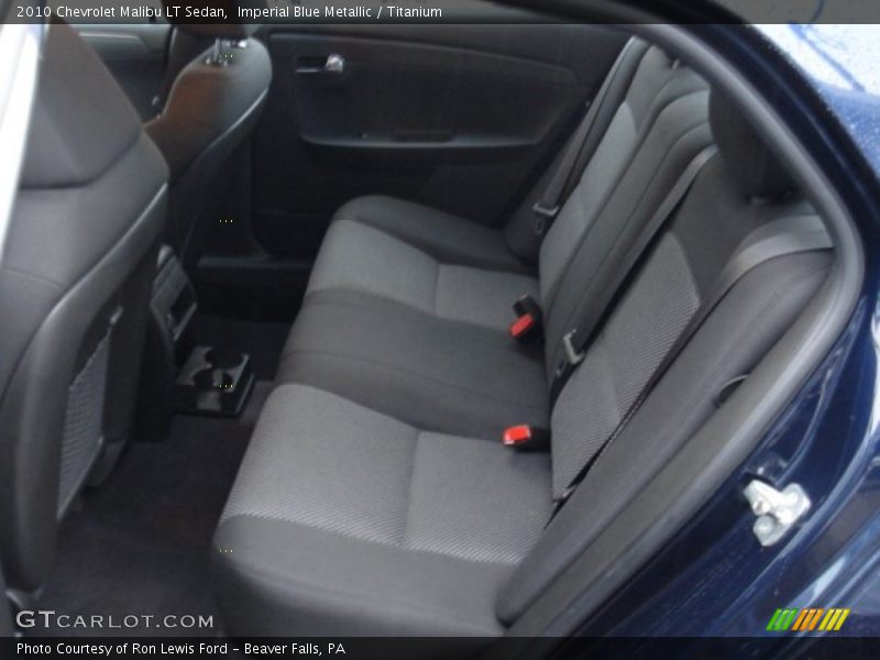 Imperial Blue Metallic / Titanium 2010 Chevrolet Malibu LT Sedan