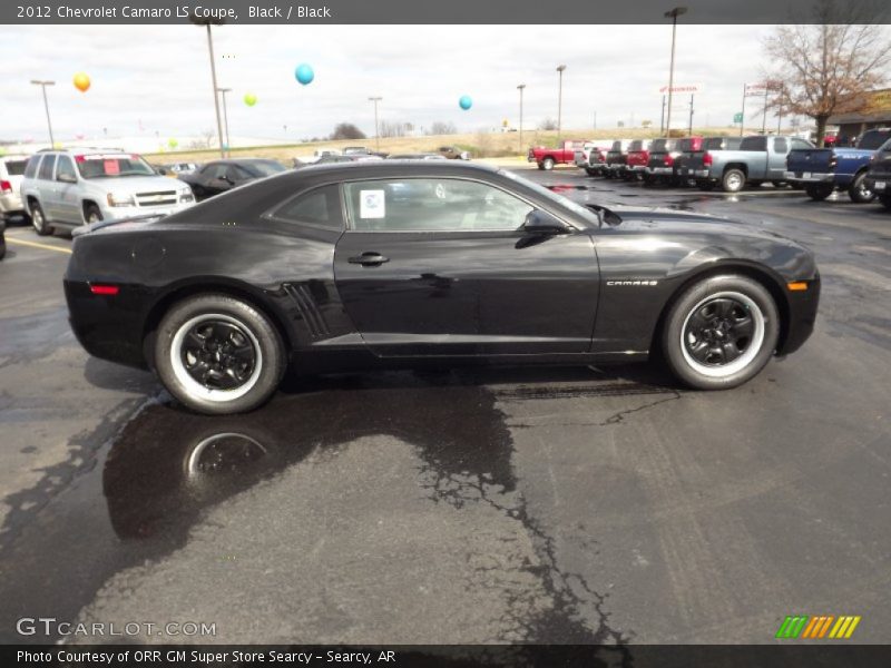 Black / Black 2012 Chevrolet Camaro LS Coupe