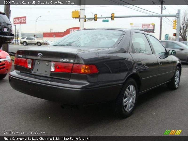 Graphite Gray Pearl / Gray 2000 Toyota Camry LE
