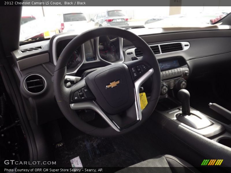 Black / Black 2012 Chevrolet Camaro LS Coupe