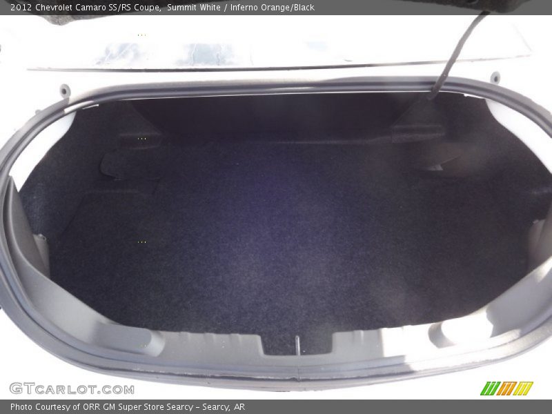 Summit White / Inferno Orange/Black 2012 Chevrolet Camaro SS/RS Coupe