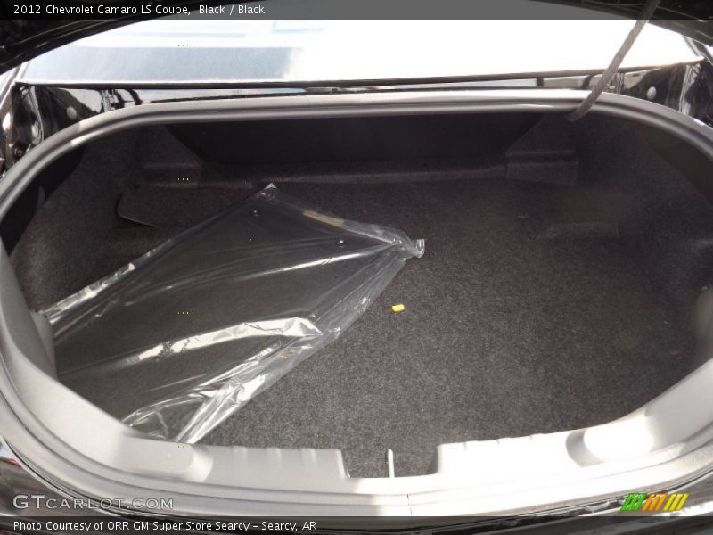 Black / Black 2012 Chevrolet Camaro LS Coupe