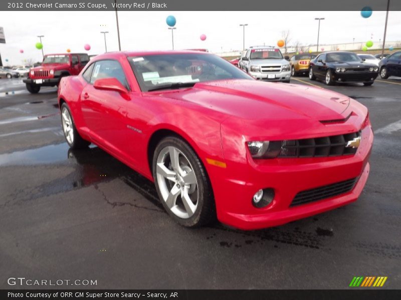 Front 3/4 View of 2012 Camaro SS Coupe