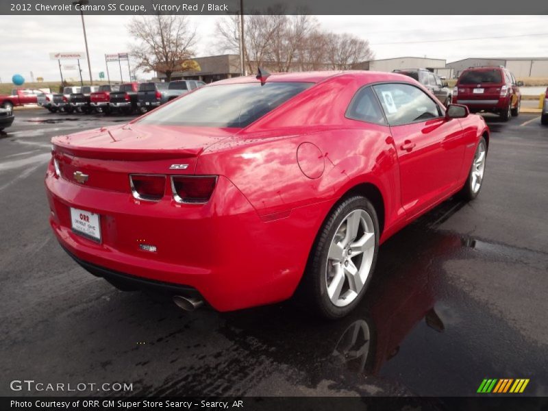 Victory Red / Black 2012 Chevrolet Camaro SS Coupe