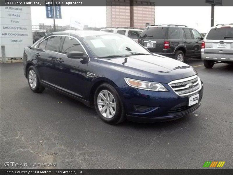 Kona Blue / Light Stone 2011 Ford Taurus SE