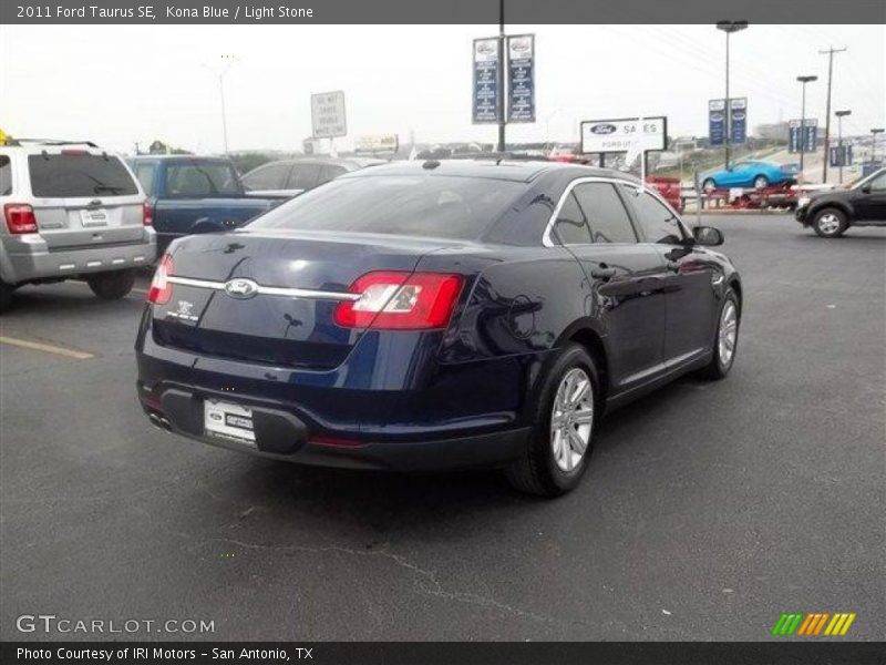 Kona Blue / Light Stone 2011 Ford Taurus SE