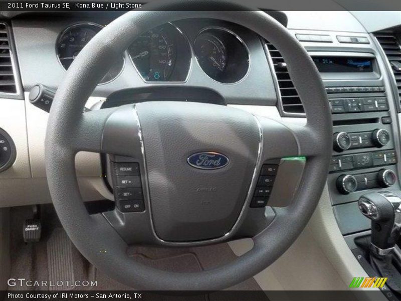 Kona Blue / Light Stone 2011 Ford Taurus SE