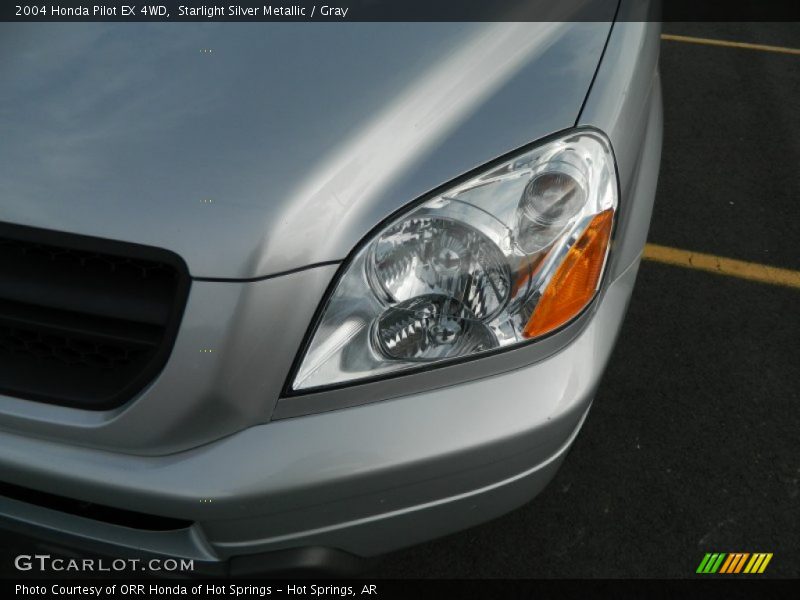 Starlight Silver Metallic / Gray 2004 Honda Pilot EX 4WD