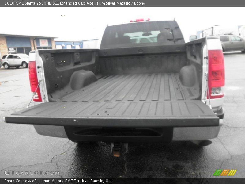 Pure Silver Metallic / Ebony 2010 GMC Sierra 2500HD SLE Extended Cab 4x4