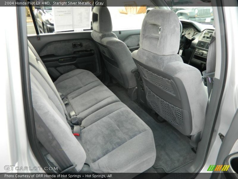 Starlight Silver Metallic / Gray 2004 Honda Pilot EX 4WD