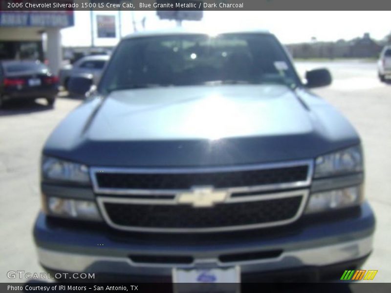 Blue Granite Metallic / Dark Charcoal 2006 Chevrolet Silverado 1500 LS Crew Cab