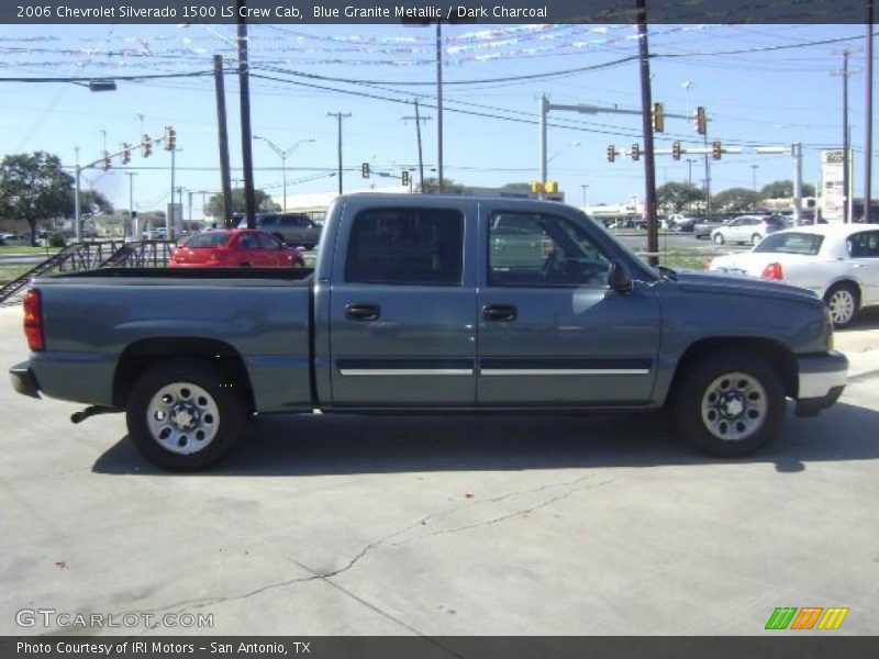 Blue Granite Metallic / Dark Charcoal 2006 Chevrolet Silverado 1500 LS Crew Cab