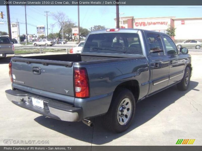 Blue Granite Metallic / Dark Charcoal 2006 Chevrolet Silverado 1500 LS Crew Cab