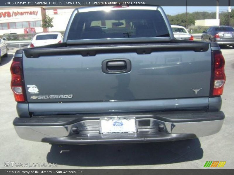 Blue Granite Metallic / Dark Charcoal 2006 Chevrolet Silverado 1500 LS Crew Cab