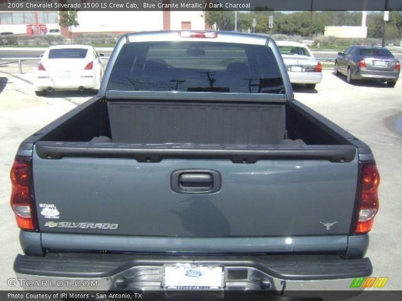 Blue Granite Metallic / Dark Charcoal 2006 Chevrolet Silverado 1500 LS Crew Cab