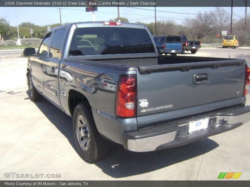 Blue Granite Metallic / Dark Charcoal 2006 Chevrolet Silverado 1500 LS Crew Cab