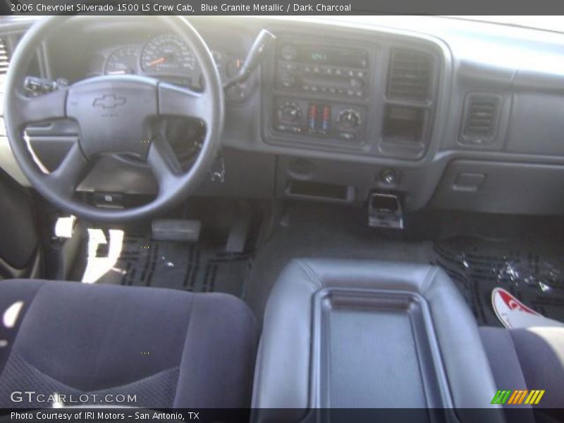 Blue Granite Metallic / Dark Charcoal 2006 Chevrolet Silverado 1500 LS Crew Cab