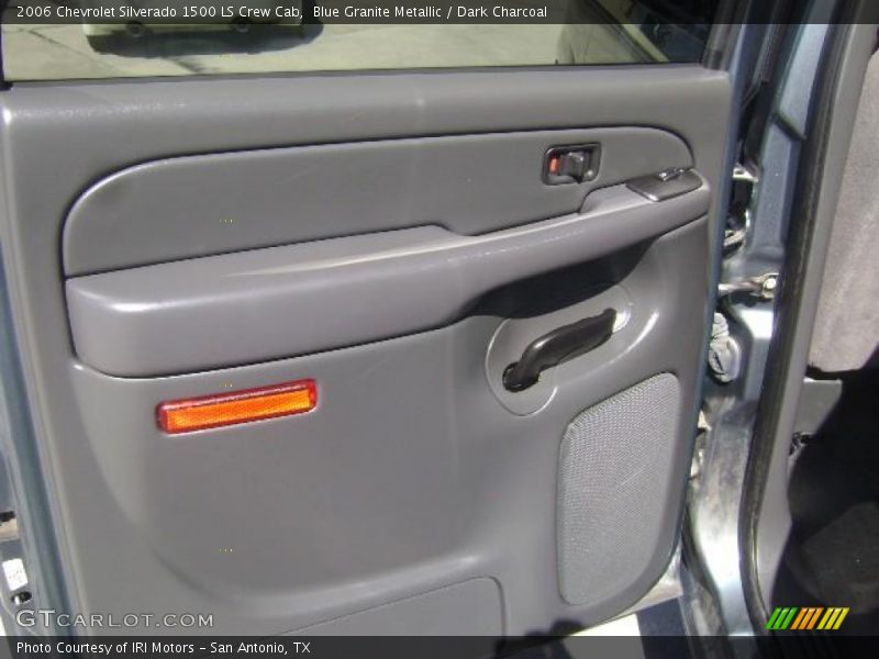 Blue Granite Metallic / Dark Charcoal 2006 Chevrolet Silverado 1500 LS Crew Cab