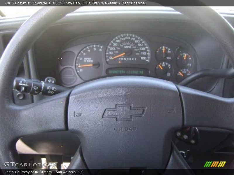Blue Granite Metallic / Dark Charcoal 2006 Chevrolet Silverado 1500 LS Crew Cab