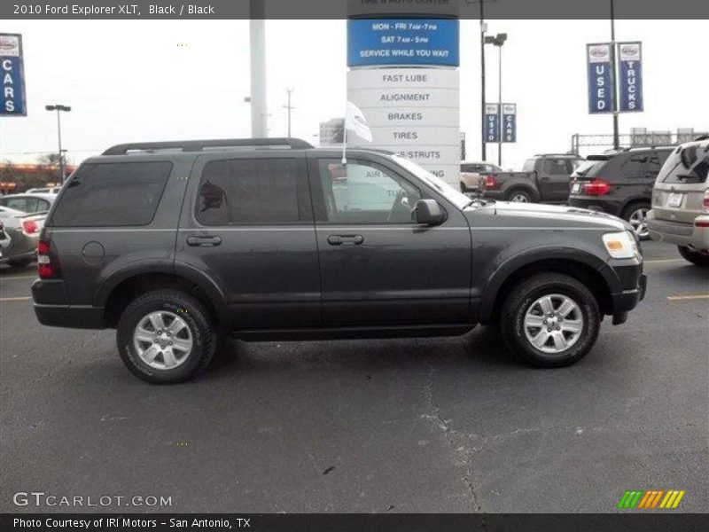 Black / Black 2010 Ford Explorer XLT