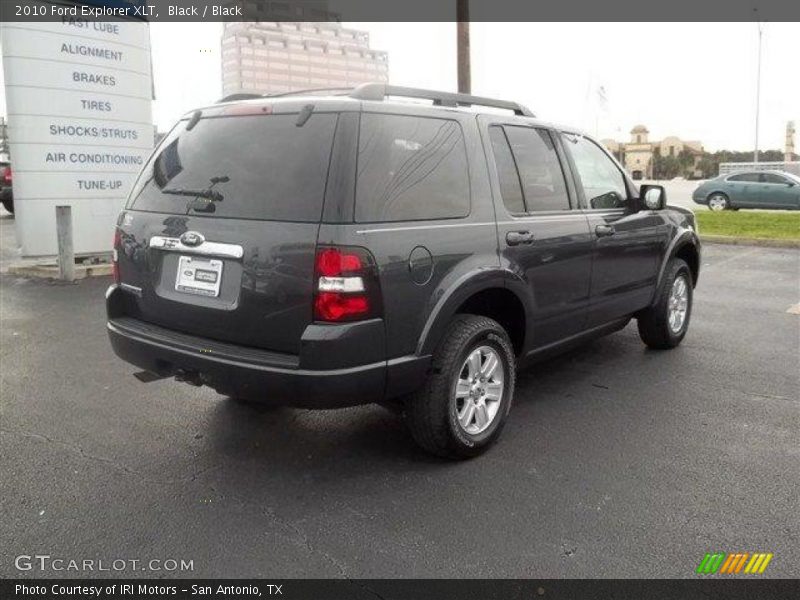 Black / Black 2010 Ford Explorer XLT