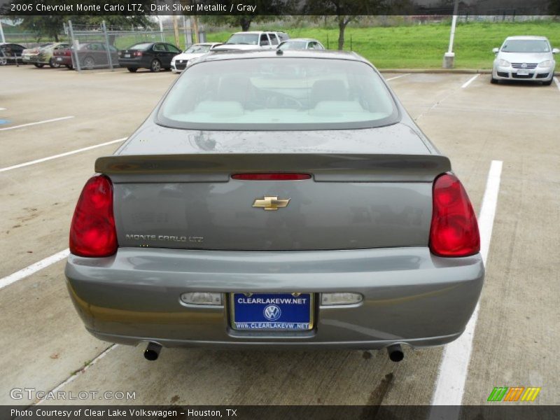 Dark Silver Metallic / Gray 2006 Chevrolet Monte Carlo LTZ