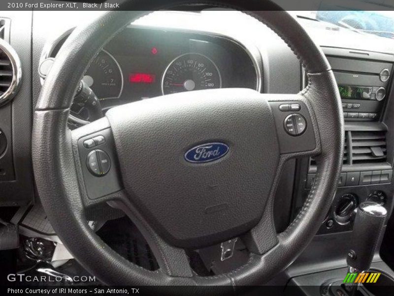Black / Black 2010 Ford Explorer XLT