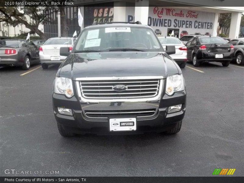 Black / Black 2010 Ford Explorer XLT