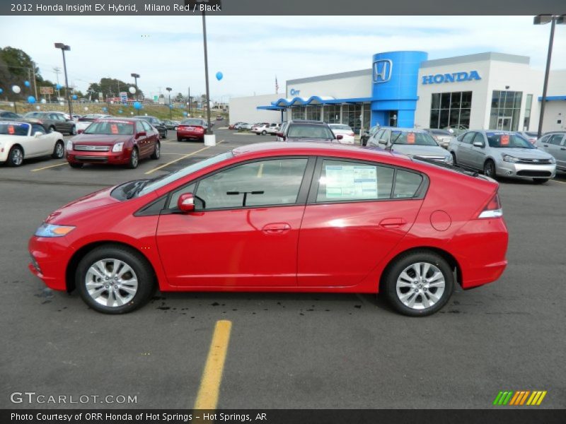  2012 Insight EX Hybrid Milano Red