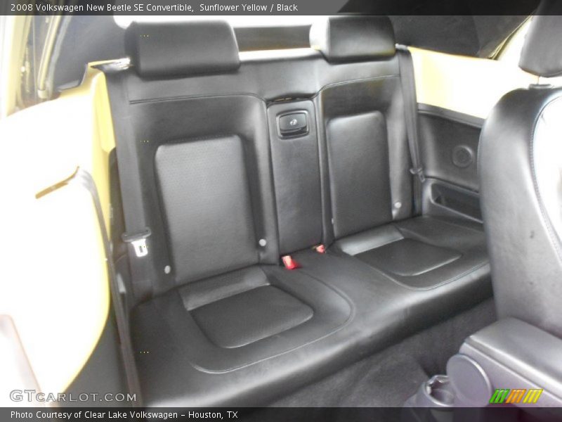 Sunflower Yellow / Black 2008 Volkswagen New Beetle SE Convertible