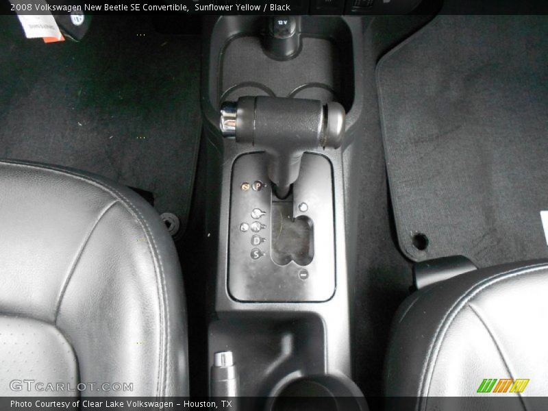 Sunflower Yellow / Black 2008 Volkswagen New Beetle SE Convertible