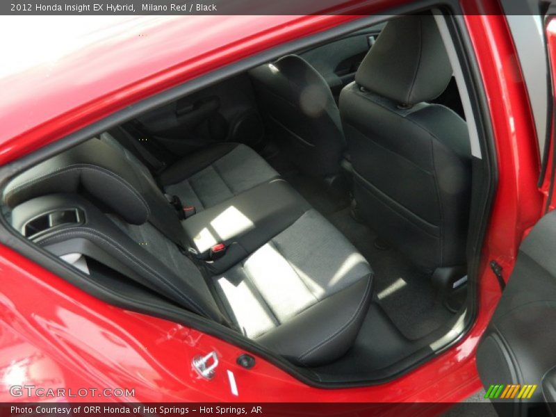 Milano Red / Black 2012 Honda Insight EX Hybrid
