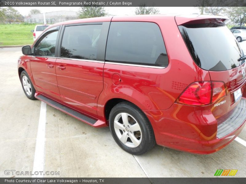 Pomegranate Red Metallic / Ceylon Beige 2010 Volkswagen Routan SE