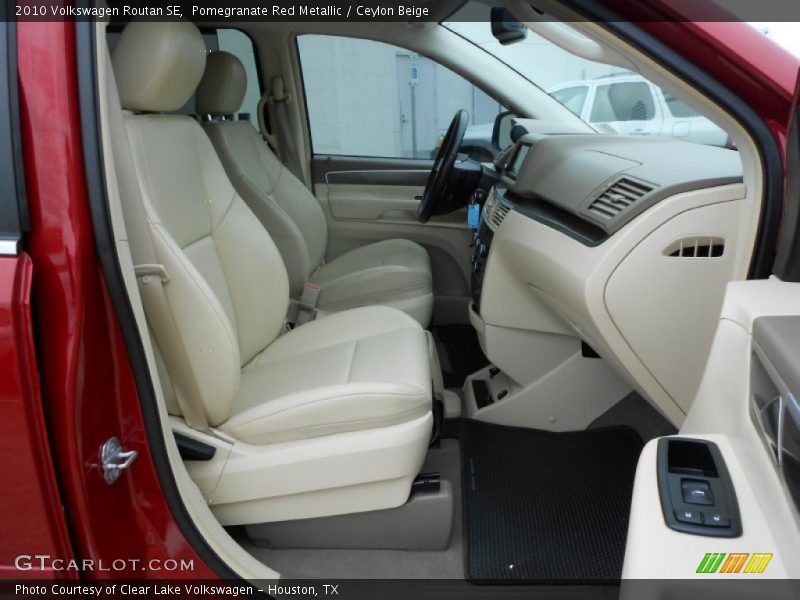 Pomegranate Red Metallic / Ceylon Beige 2010 Volkswagen Routan SE