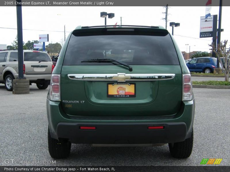 Meander Green Metallic / Light Gray 2005 Chevrolet Equinox LT
