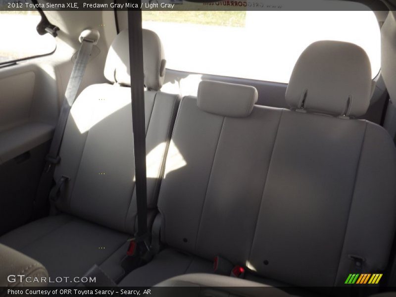 Predawn Gray Mica / Light Gray 2012 Toyota Sienna XLE