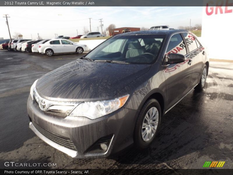 Magnetic Gray Metallic / Ash 2012 Toyota Camry LE