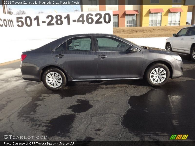 Magnetic Gray Metallic / Ash 2012 Toyota Camry LE