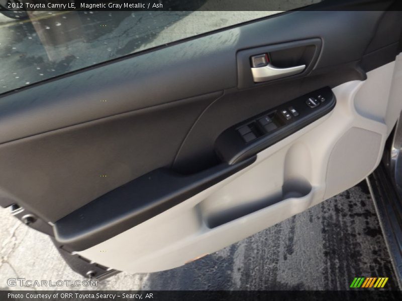 Magnetic Gray Metallic / Ash 2012 Toyota Camry LE