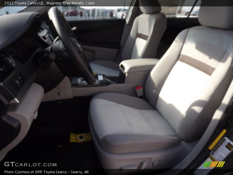 Magnetic Gray Metallic / Ash 2012 Toyota Camry LE