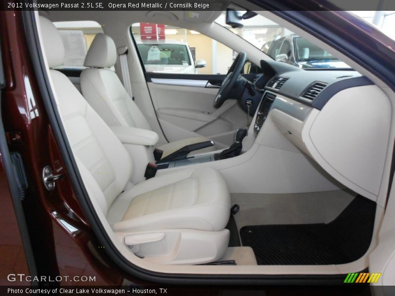Opera Red Metallic / Cornsilk Beige 2012 Volkswagen Passat 2.5L SE