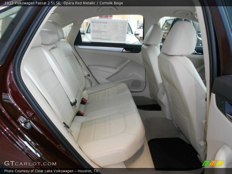 Opera Red Metallic / Cornsilk Beige 2012 Volkswagen Passat 2.5L SE