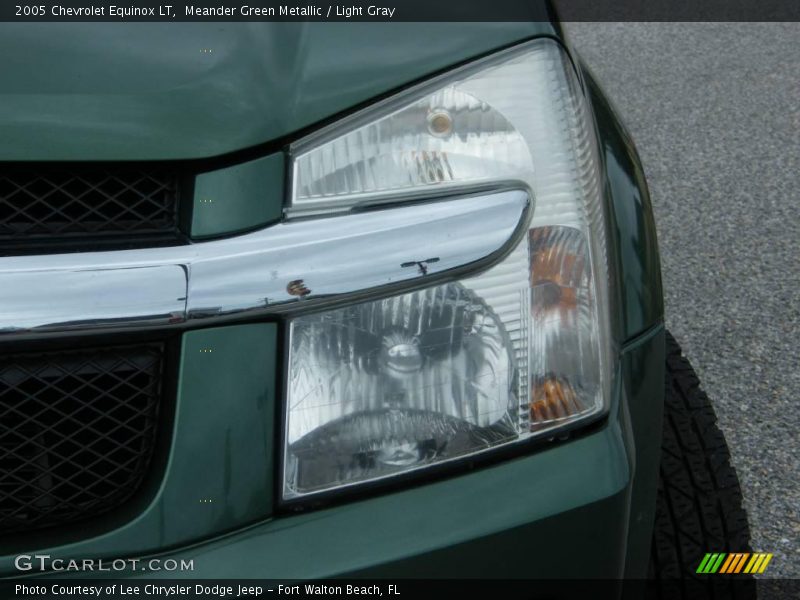 Meander Green Metallic / Light Gray 2005 Chevrolet Equinox LT