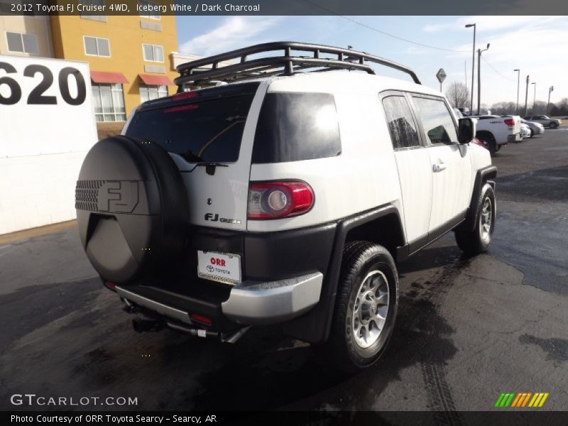 Iceberg White / Dark Charcoal 2012 Toyota FJ Cruiser 4WD